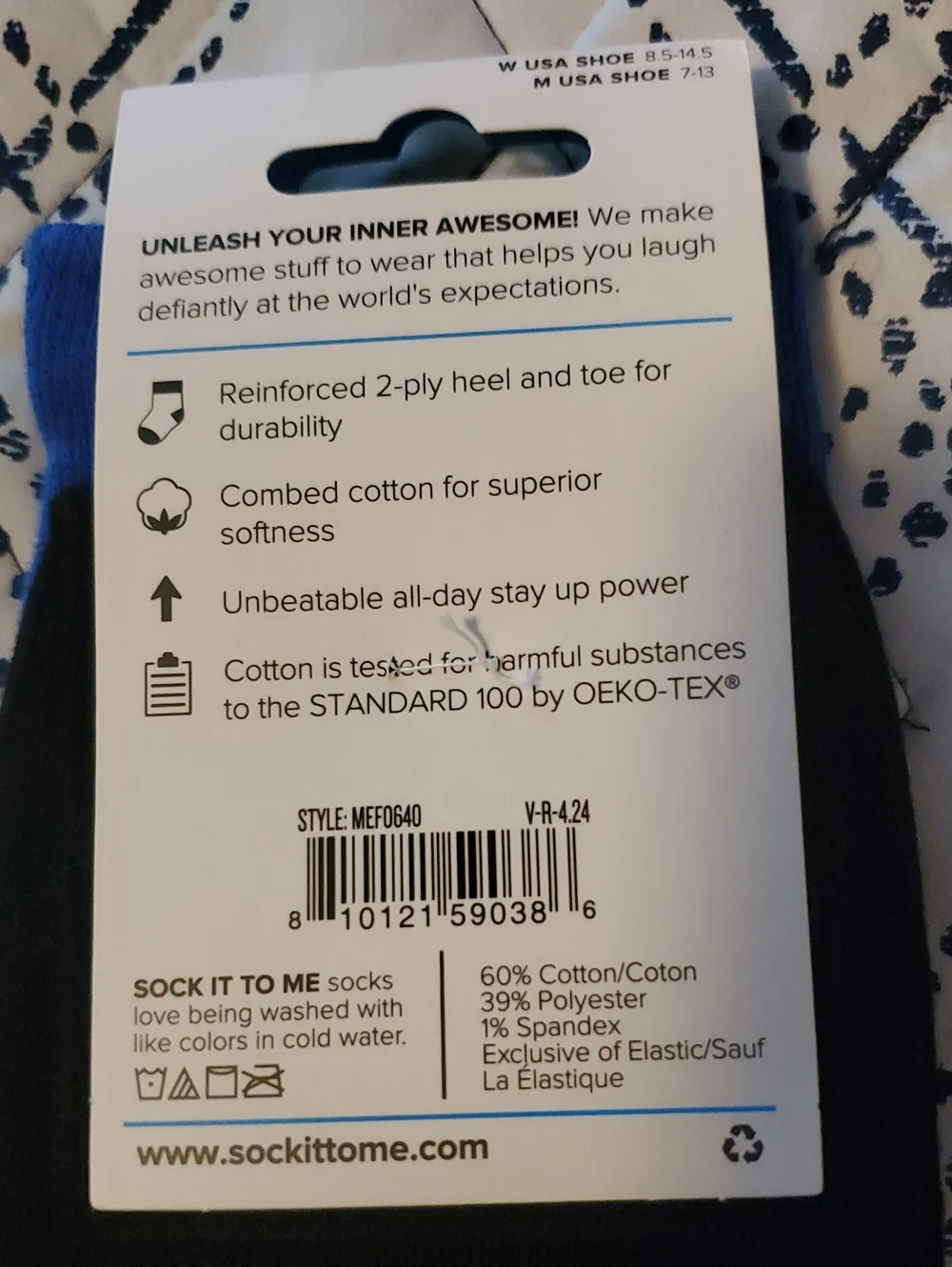 Sock It To Me brand new